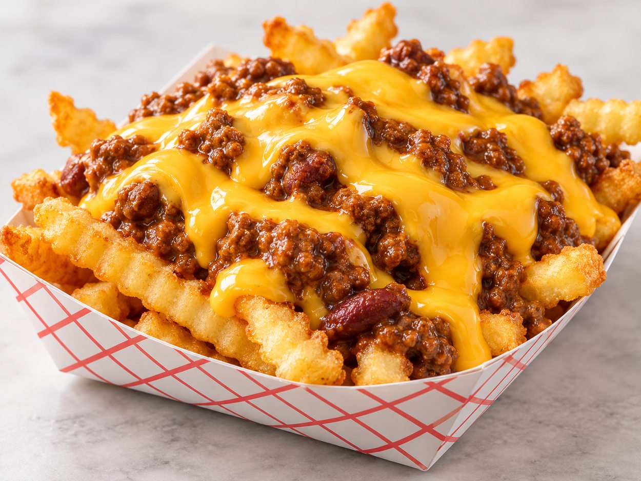 Chili Cheese Fries sample food photo