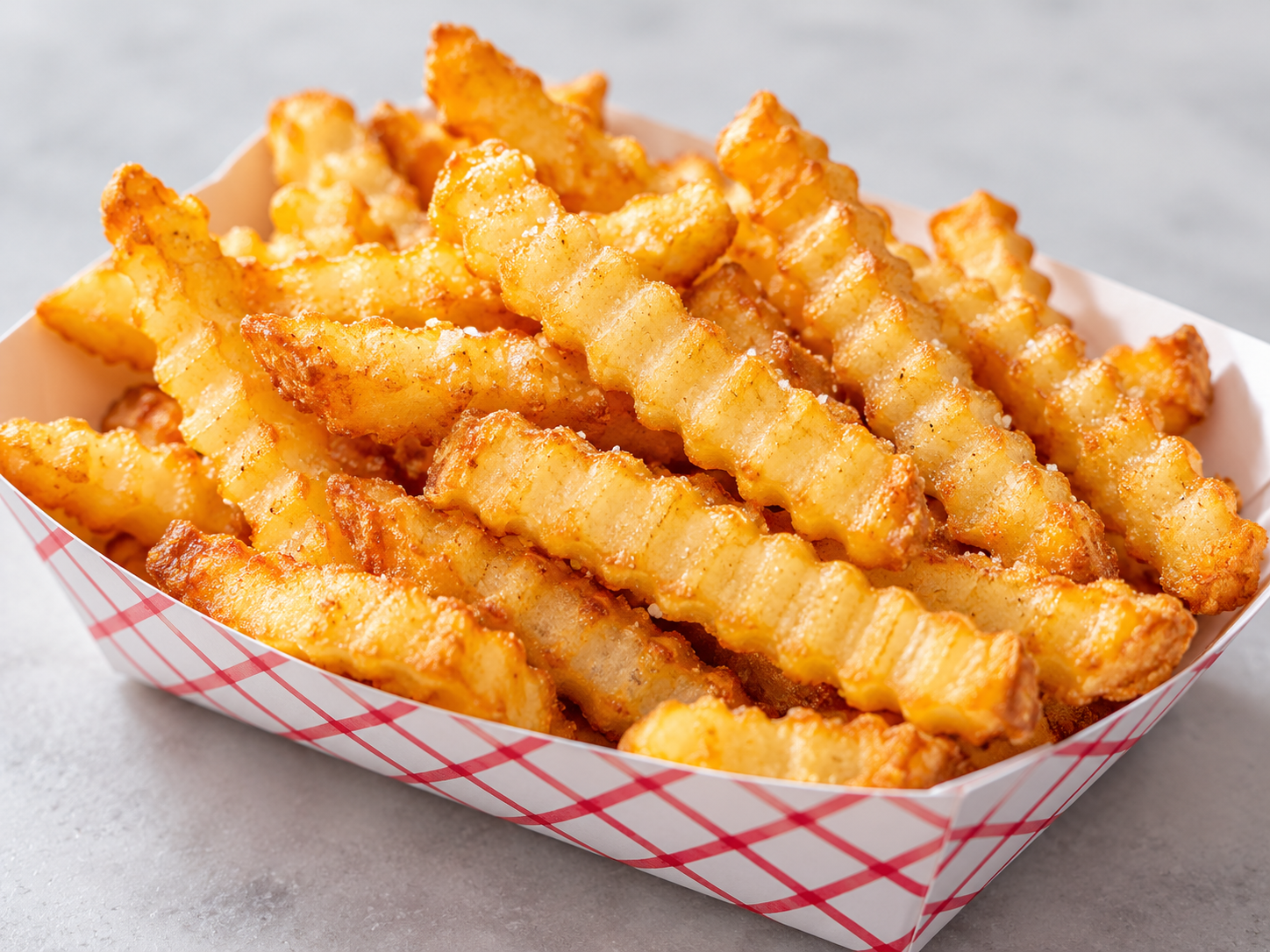 Chicken Wings & Fries sample food photo