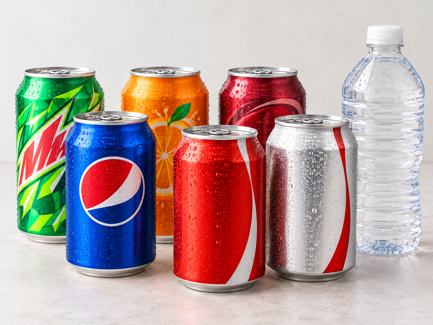 Sodas sample food photo